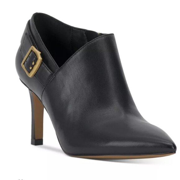 NWOT - Vince Camuto Kreitha Pointed-Toe Buckled Dress Booties - NWOT - Picture 1 of 7